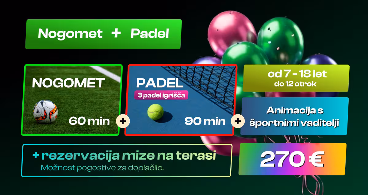 Otroški rojstni dan v okolici Maribora